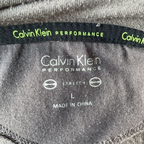 Calvin Klein Performance Fleece Cowl Neck Pullover (Size: Large) - Picture 6 of 16